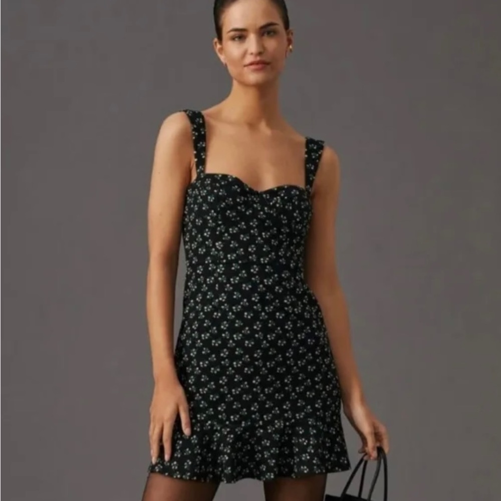 Anthropologie floral dress